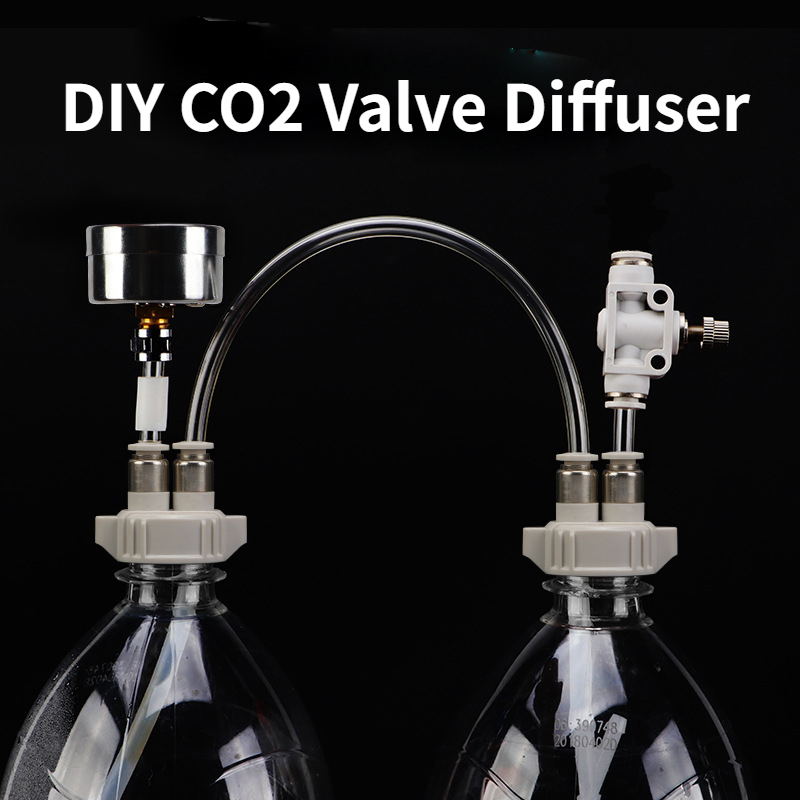 Aquarium Liquid Carbon - Diffuseur de Valve de CO2 pour
