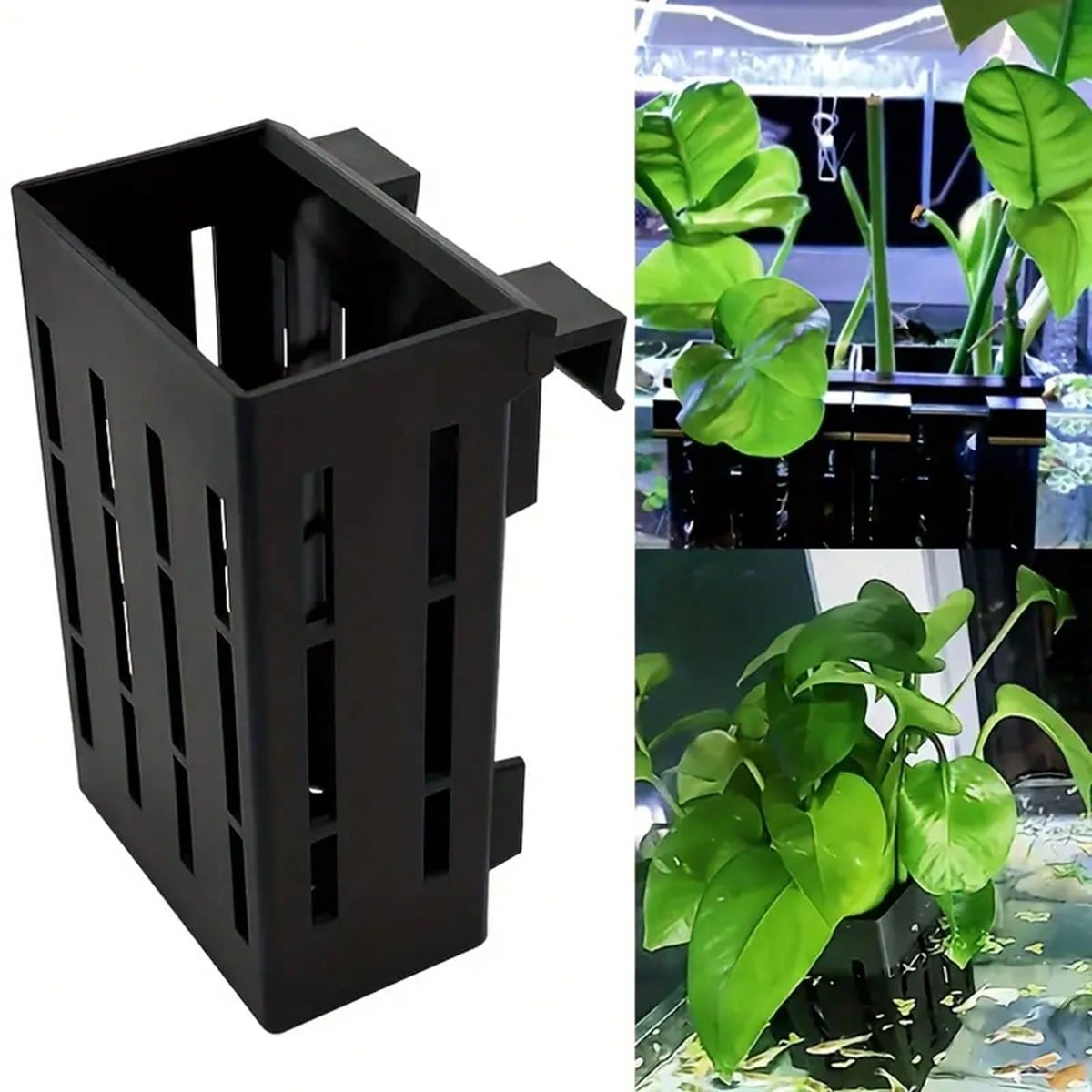 Aquarium Plant Holder - Support pour plantes d'aquarium, panier en