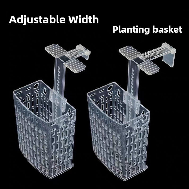 Aquarium Plant Holder - Porte-plante d'aquarium, panier de levage réglable
