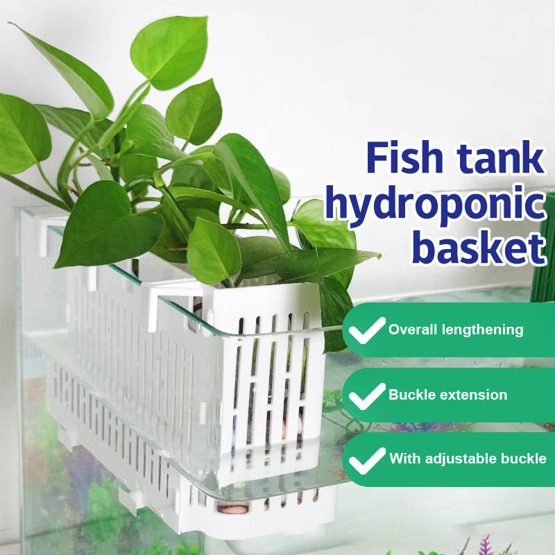 Aquarium Plant Holder - 【F】Support suspendu pour aquarium, panier hydroponique