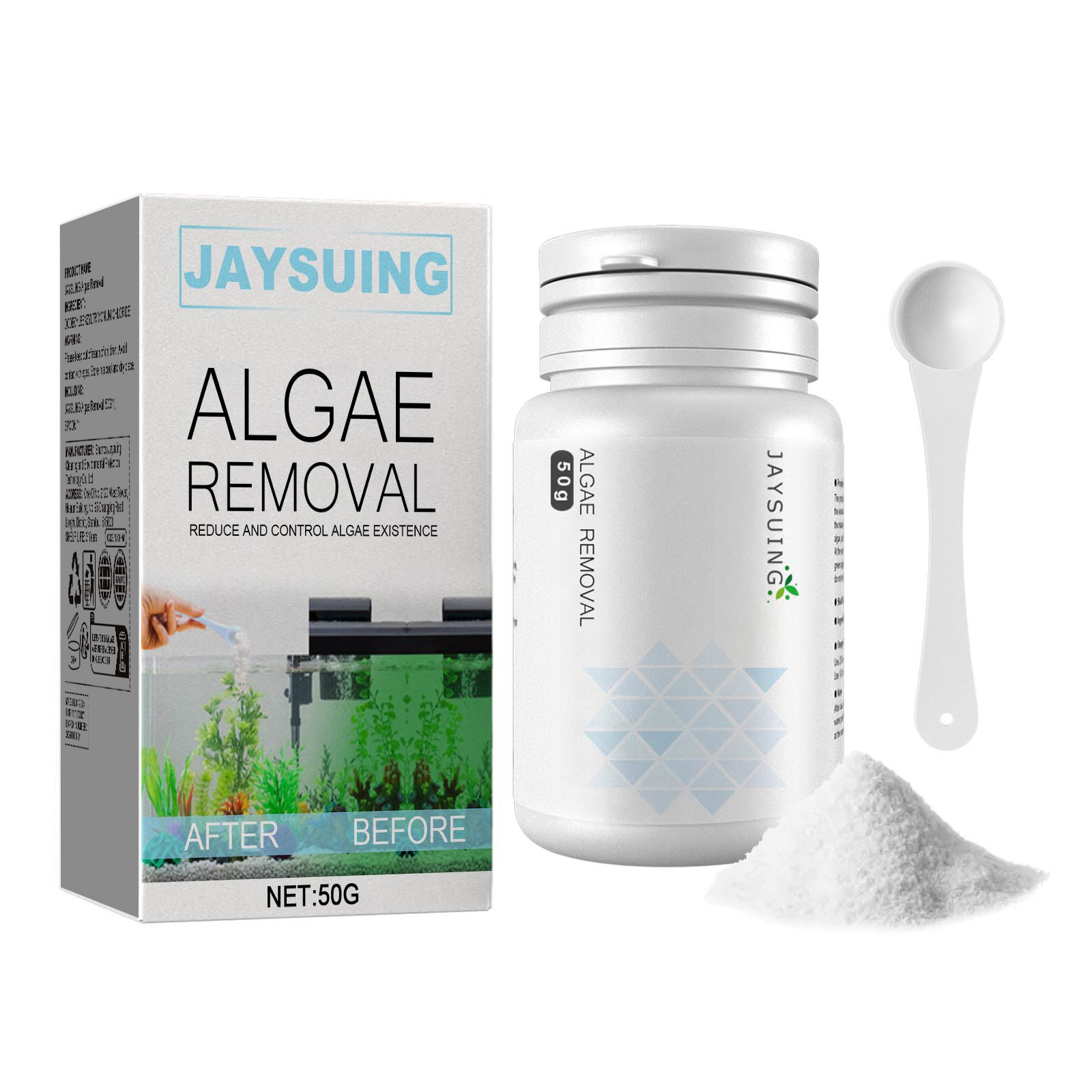 Poudre anti-algues pour aquari - Aquarium Moss avis et prix