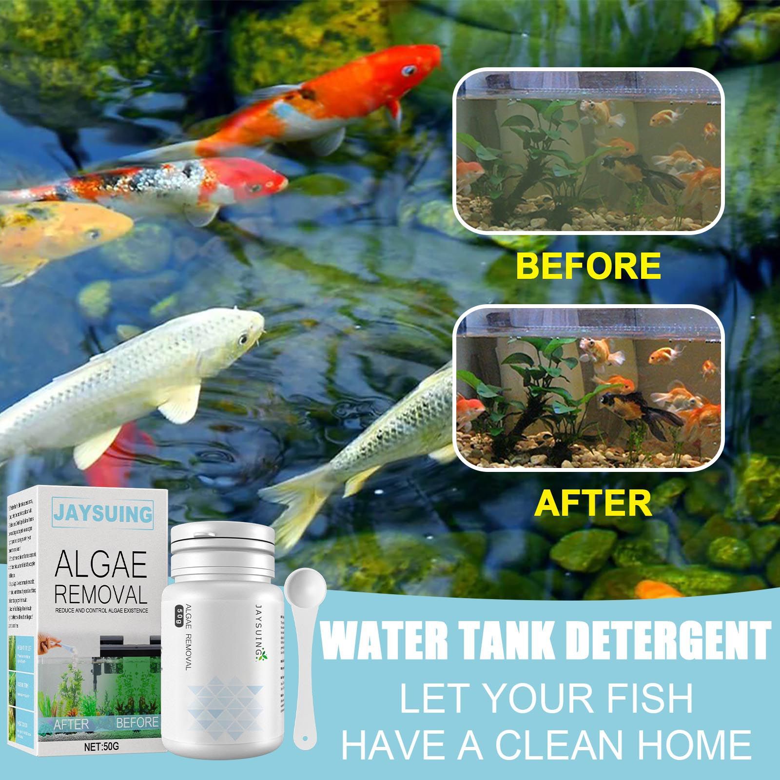 Poudre anti-algues pour aquari - Aquarium Moss avis et prix