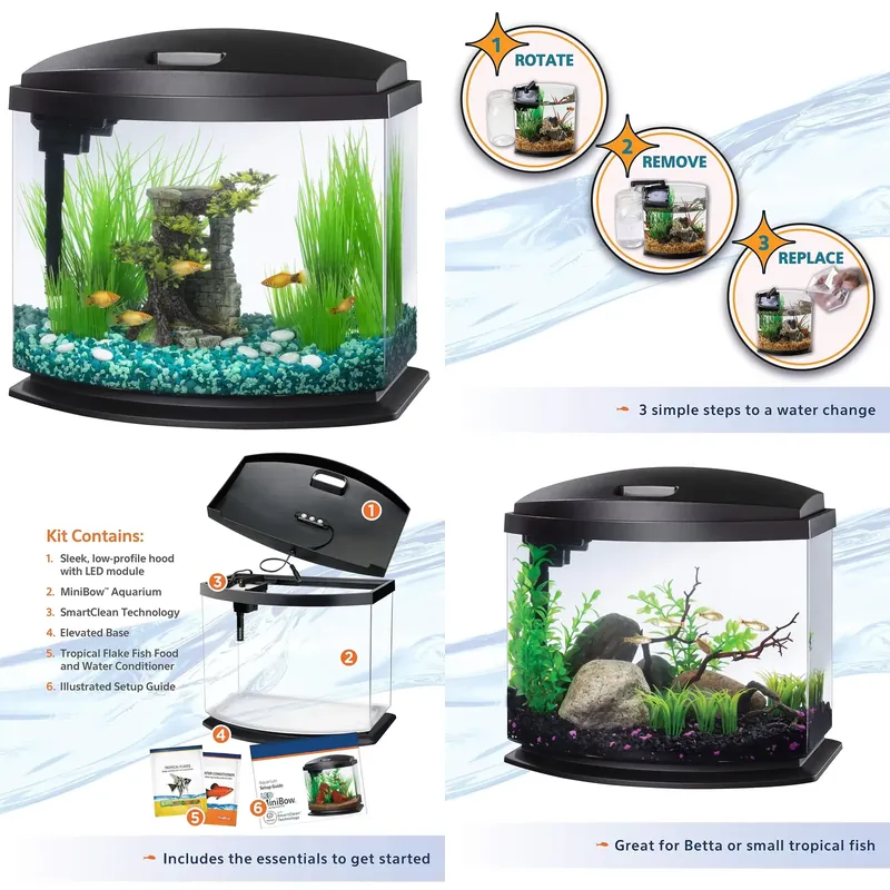 Aquarium personnalisé en verre - Aquarium Planted Tank Filter avis et prix