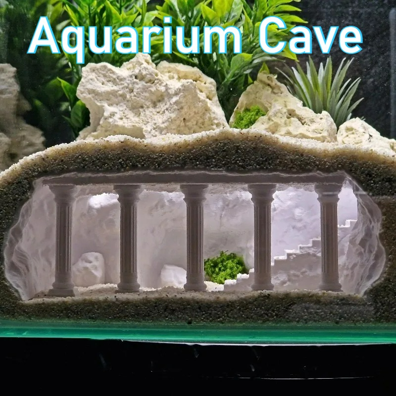 Caverne d'aquarium imprimée en - Aquarium Moss avis et prix